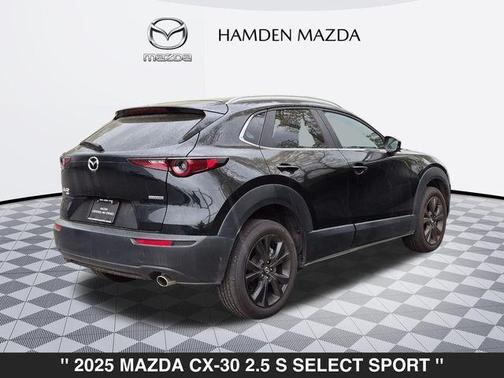 Jet Black Mica 2025 Mazda CX-30 Select