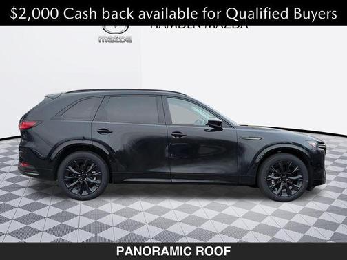 Jet Black Mica 2026 Mazda CX-90 3.3 Turbo S Premium Sport