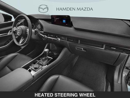 Machine Gray Metallic 2026 Mazda Mazda3 AWD w/Premium Package
