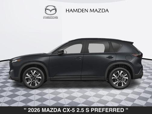 Jet Black Mica 2026 Mazda CX-5 Preferred