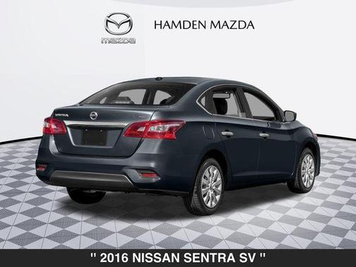 Graphite Blue 2016 Nissan Sentra SV