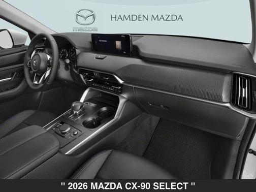Jet Black Mica 2026 Mazda CX-90 3.3 Turbo Select