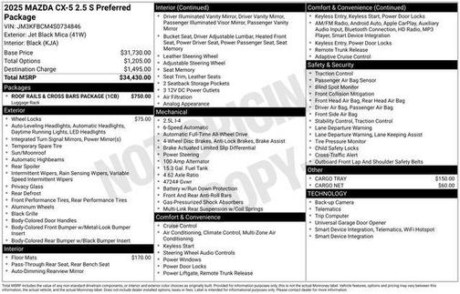 2025 Mazda CX-5 Preferred