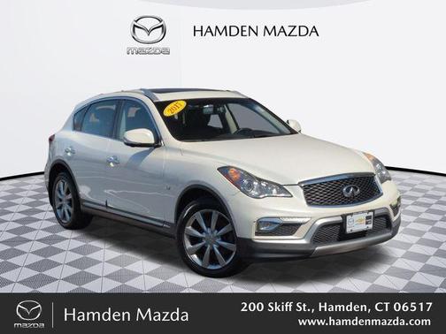 White 2017 INFINITI QX50 Base