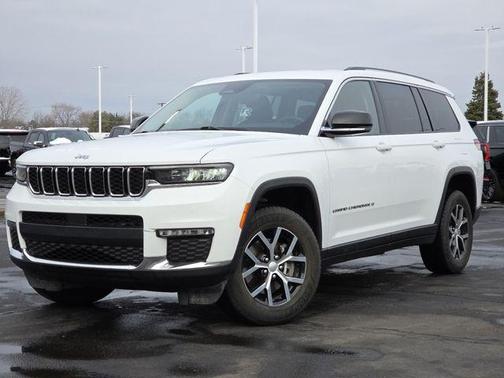 Bright White Clearcoat 2023 Jeep Grand Cherokee L Limited