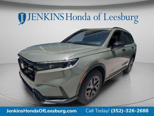Green 2026 Honda CR-V Hybrid TrailSport