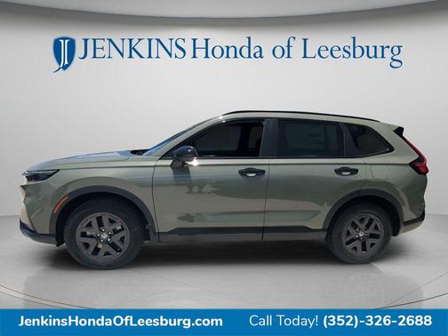 Green 2026 Honda CR-V Hybrid TrailSport