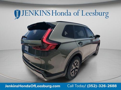 Green 2026 Honda CR-V Hybrid TrailSport
