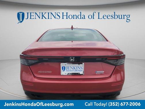 Radiant Red Metallic 2026 Honda Accord Hybrid Touring