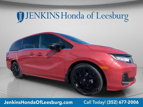 Radiant Red Metallic II 2026 Honda Odyssey Sport-L