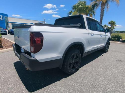 Platinum White Pearl 2023 Honda Ridgeline Black Edition