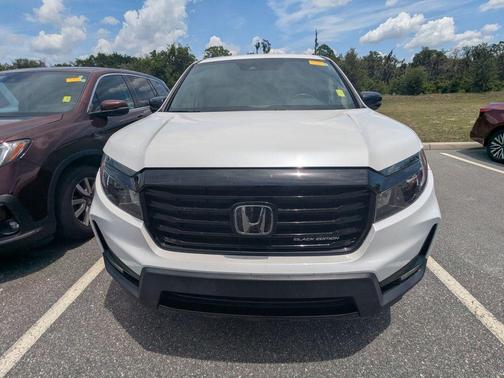 Platinum White Pearl 2023 Honda Ridgeline Black Edition