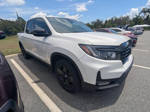 Platinum White Pearl 2023 Honda Ridgeline Black Edition
