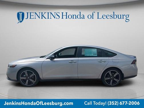 Solar Silver Metallic 2026 Honda Accord Hybrid Sport