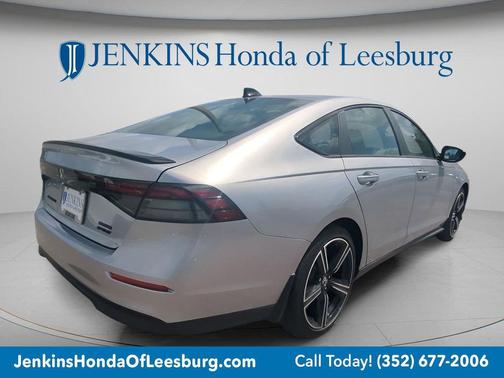 Solar Silver Metallic 2026 Honda Accord Hybrid Sport