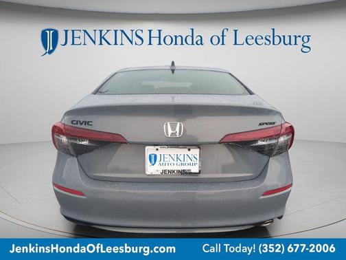 Gray 2026 Honda Civic Sport