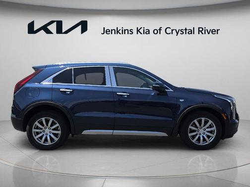 Twilight Blue Metallic 2022 Cadillac XT4 Premium Luxury