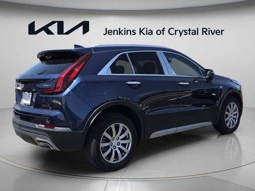 Twilight Blue Metallic 2022 Cadillac XT4 Premium Luxury