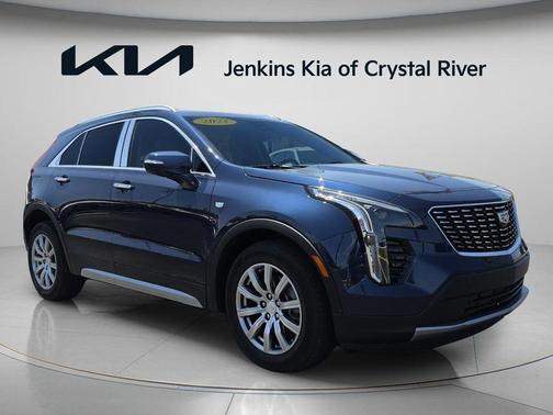 Twilight Blue Metallic 2022 Cadillac XT4 Premium Luxury
