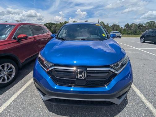 Aegean Blue 2021 Honda CR-V EX