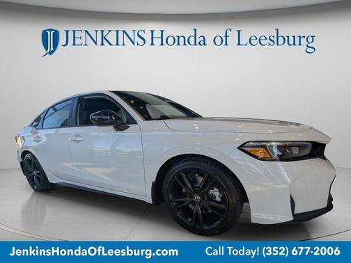 Platinum White Pearl 2026 Honda Civic Si Base