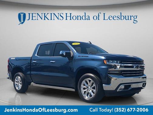 Northsky Blue Metallic 2021 Chevrolet Silverado 1500 LTZ