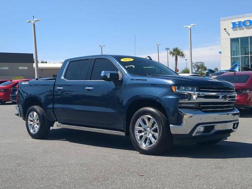 Northsky Blue Metallic 2021 Chevrolet Silverado 1500 LTZ