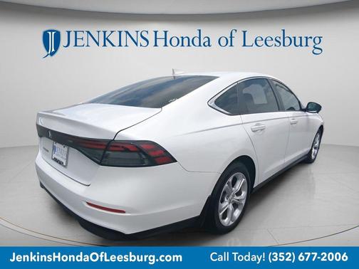 Platinum White Pearl 2025 Honda Accord LX