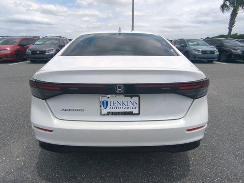 Platinum White Pearl 2025 Honda Accord LX