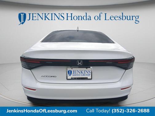 Platinum White Pearl 2025 Honda Accord LX