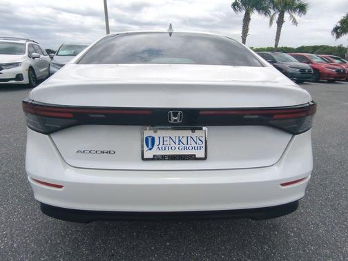 Platinum White Pearl 2025 Honda Accord LX
