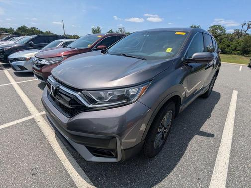 Modern Steel Metallic 2021 Honda CR-V EX-L