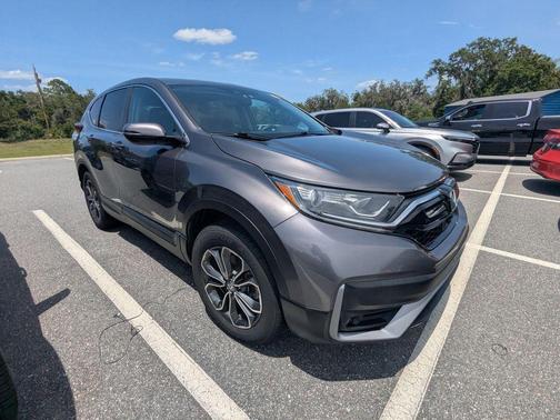 Modern Steel Metallic 2021 Honda CR-V EX-L
