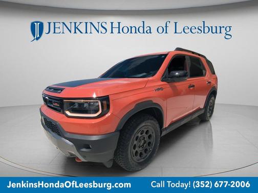 Sunset Orange 2026 Honda Passport TrailSport Elite Blackout