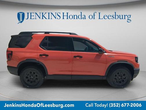 Sunset Orange 2026 Honda Passport TrailSport Elite Blackout