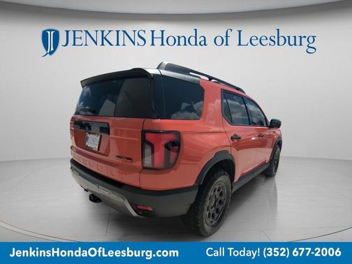 Sunset Orange 2026 Honda Passport TrailSport Elite Blackout