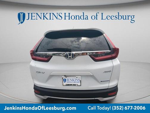 White 2021 Honda CR-V Hybrid EX-L