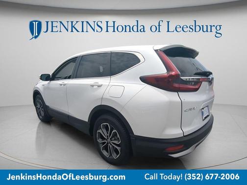 White 2021 Honda CR-V Hybrid EX-L