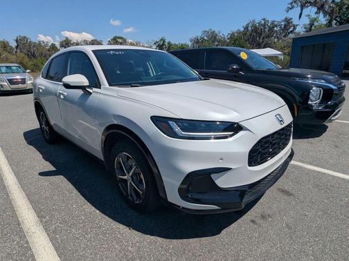 Platinum White Pearl 2024 Honda HR-V EX-L