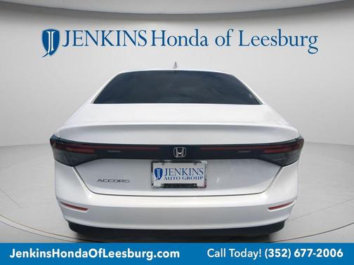 Platinum White Pearl 2025 Honda Accord LX