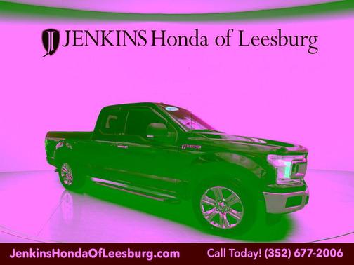 Shadow Black 2018 Ford F-150 XLT