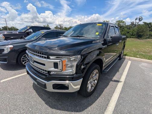 Shadow Black 2018 Ford F-150 XLT