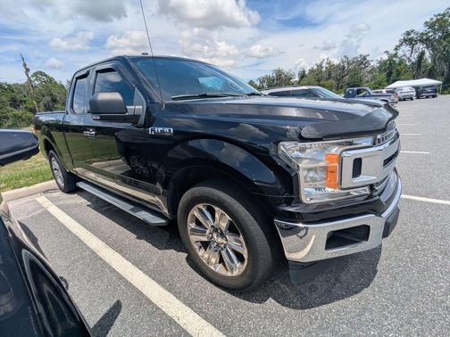 Shadow Black 2018 Ford F-150 XLT