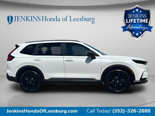 White 2027 Honda CR-V Hybrid Sport Touring