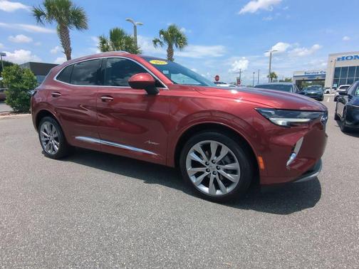 Cinnabar Metallic 2023 Buick Envision Avenir