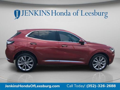 Cinnabar Metallic 2023 Buick Envision Avenir
