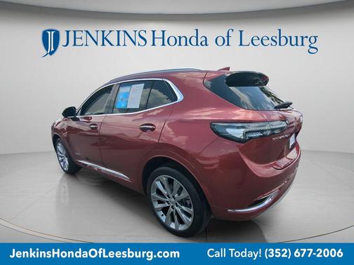 Cinnabar Metallic 2023 Buick Envision Avenir