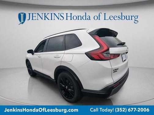 Platinum White Pearl 2026 Honda CR-V Hybrid Sport Touring