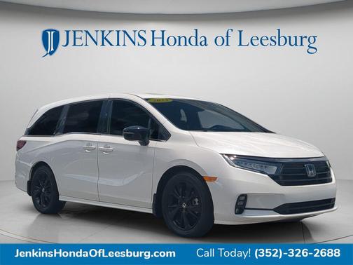 Platinum White 2023 Honda Odyssey Sport