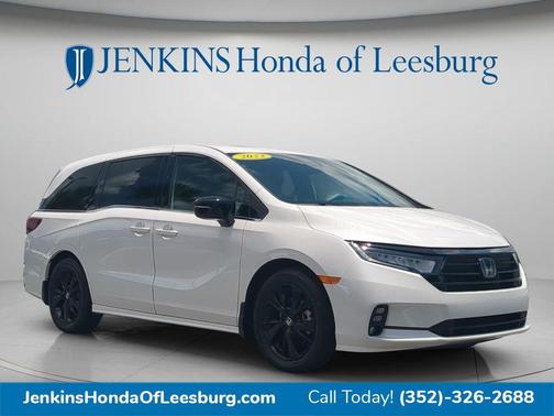 Platinum White 2023 Honda Odyssey Sport